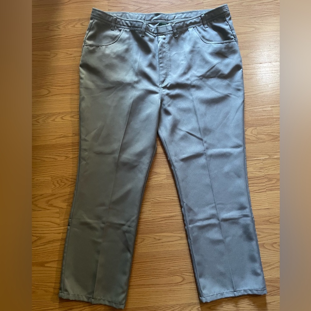Men's Elegant Gray Dress Pants